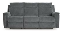 Ashley Furniture 3320287 Barnsana - Power Reclining Sofa - Gravel