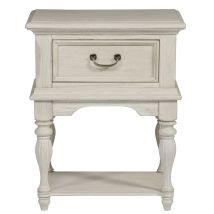 Liberty Furniture 249-BR62 Bayside - Leg Nightstand - White