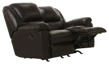 Jackson Furniture Industries 49122-1284/29-3084/29 Transformer II - Rocking Reclining Loveseat - Chocolate Top Grain Italian Leather Match