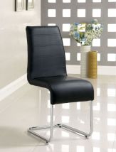 Furniture of America CM8371BK-SC-2PK Mauna - Side Chair (Set of 2) - Black