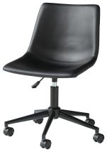 Ashley Furniture H200-09 Office - Black - Home Office Swivel Desk Chair