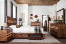 CoasterElevations 223250SKE-S5 Winslow - 5 Piece Eastern King Bedroom Set - Smokey Walnut