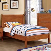 Furniture of America CM7386A-T-BED Lennart - Twin Bed - Oak