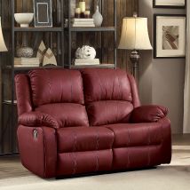 ACME LV52151 Zuriel - Motion Loveseat - Red