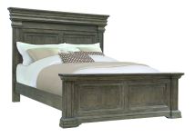 Pulaski Furniture P413-BR-K1 Madison Ridge - Queen Panel Bed - Natural Bark