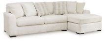 Signature Design by Ashley® 61904S2 Chessington - Ivory - 2-Piece Sectional With Raf Corner Chaise