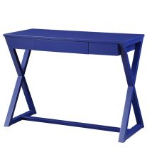ACME OF00173 Nalo - Writing Desk - Twilight Blue Finish