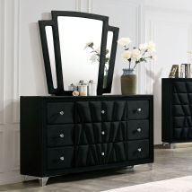 Furniture of America CM7164BK-D Carissa - Dresser - Black
