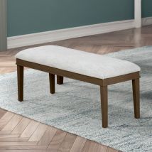 New Classic D1464B-25 Essence - Dining Bench With Natural Cushion - Brown
