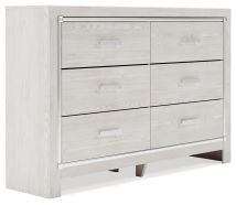 Ashley Furniture B2640-31 Altyra - Six Drawer Dresser - White