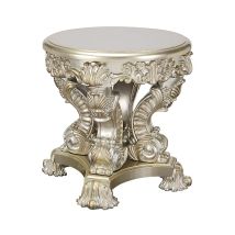 ACME LV01214 Sorina - End Table - Antique Gold Finish - 28"
