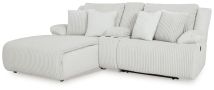 Ashley Furniture 92706S5 Ashley Furniture 92706S5 Top Tier - 3-Piece Reclining Sectional Sofa With Laf Chaise - Alloy
