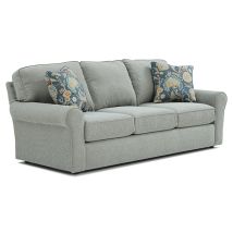 Best Home Furnishings S50 Hanway Stationary Sofa With Two (2) Pillows