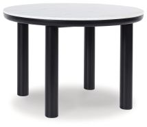 Signature Design by Ashley® D429-15 Xandrum - Black - Round Dining Room Table