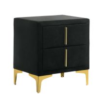 Furniture of America CM7411BK-N Florizel - Nightstand - Black