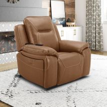 Liberty Furniture 7018BU-13P Callihan - Swivel Glider Recliner P3 - York Butternut
