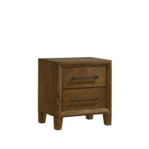 New Classic B0182-040 Ballard - 2 Drawer Nightstand - Walnut