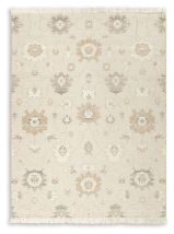 Signature Design by Ashley® R406391 Calkin - Linen / Gray / Caramel - Large Rug