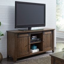 Liberty Furniture 210-TV60 Lake House - TV Console - Rustic Brown