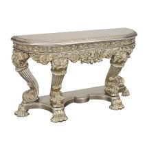 ACME LV01204 Danae - End Table - Champagne & Gold Finish - 34"