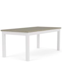 Riverside Furniture 37250 Cora - Rectangular Leg Dining Table - Cloud / Fog