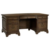 CoasterElevations 881281 Hartshill - 7-Drawer Executive Desk - Burnished Oak