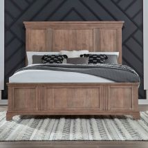 Liberty Furniture 928-BR-KPB Haven Hills - King Panel Bed - Camel Beige