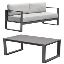 Intercon NV-SF-2880C-MCA-C Navarro - Sofa And Coffee Table - Mocha