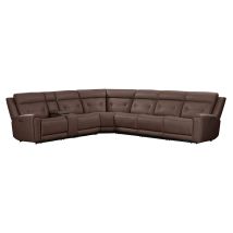 Liberty Furniture 7023SD-UPH-7PCSEC Beckham - 7 Piece Sectional - Aline Saddle