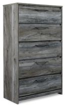 Ashley Furniture B221-46 Baystorm - Five Drawer Chest - Gray