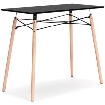 Ashley Furniture H020-10 Ashley Furniture H020-10 Jaspeni - Home Office Desk - Black / Natural