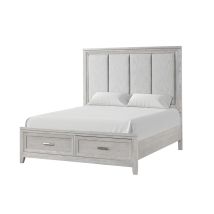 New Classic 00-2442-300 New Classic 00-2442-300 Fiona - 5/0 Queen Bed - Mist Gray