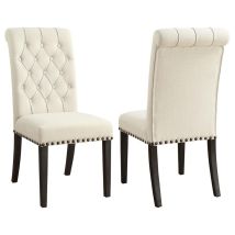 CoasterElevations 107286 Alana - Upholstered Dining Side Chair (Set of 2) - Beige