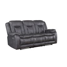 New Classic U2505-30P1-DGY New Classic U2505-30P1-DGY Morello - Sofa With Power Footrest - Gray
