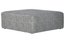 Jackson 247028-2110/33 Jackson 247028-2110/33 Polaris Modular Sectional - Fabric Cocktail Ottoman Casual - White