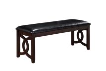 New Classic D1701-25-EBY New Classic D1701-25-EBY Gia - Bench - Ebony - Faux Leather