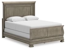 Signature Design by Ashley® B924B2 Lexorne - Gray - Queen Sleigh Bed