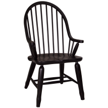 Liberty Furniture 17-C4051 Treasures - Bow Back Arm Chair - Black
