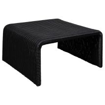 Coaster Fine Furniture 708518 Cahya - Woven Rattan Square Coffee Table - Black