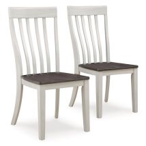 Signature Design by Ashley® D796-01 Darborn - Gray / Brown - Dining Room Side Chair (Set of 2)
