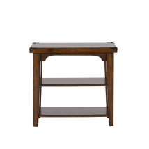 Liberty Furniture 316-OT1021 Aspen Skies - Chair Side Table - Dark Brown
