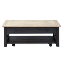 Liberty Furniture 422-OT1011 Heatherbrook - Lift Top Cocktail Table - Charcoal & Ash