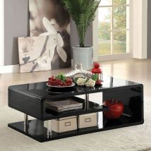 Furniture of America CM4057BK-C Ninove - Coffee Table - Black
