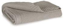 Ashley Furniture A1001085 Ashley Furniture A1001085 Gayelery - Throw (Set of 3) - Gray