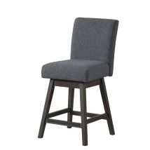 New Classic D4125-28-GRY High Line - Swivel Counter Chair (Set of 2) - Gray