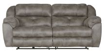 Jackson Furniture Industries 61891-1300/28 Ferrington - Power Lay Flat Reclining Sofa with Power Adjustable Headrest - Steel Color