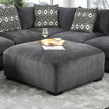 Furniture of America CM6587-OT Kaylee - Ottoman - Gray
