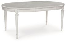 Benchcraft® D795-35 Montelaine - Oval Dining Room Extension Table - Antique White