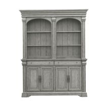 Pulaski Furniture P091-DR-K5 Pulaski Furniture P091-DR-K5 Madison Ridge - Server And Hutch - Buff Gray