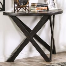 Furniture of America EM4003BK-S Culver - Sofa Table - Rustic Black